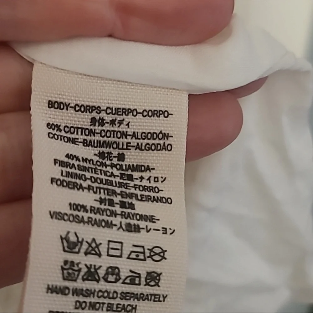 Free People Be your baby white lace mini dress - Picture 10 of 10